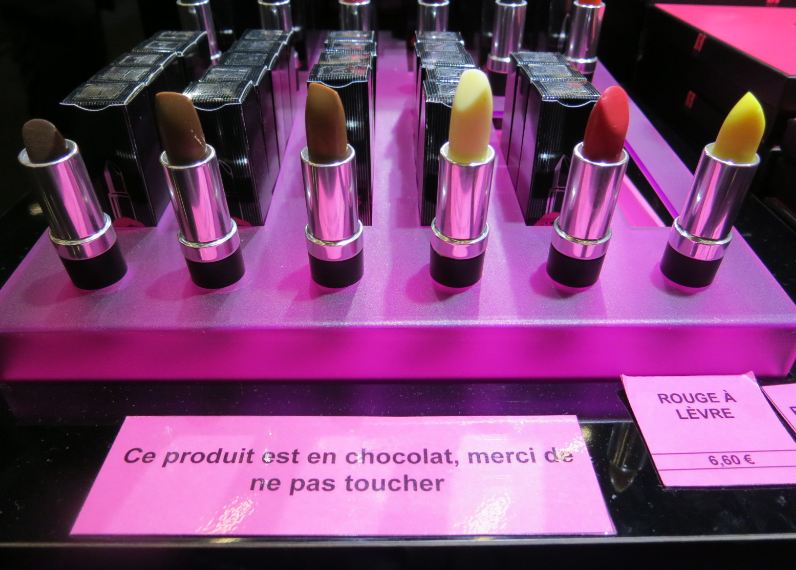 Rouge à Lèvre de chocolat