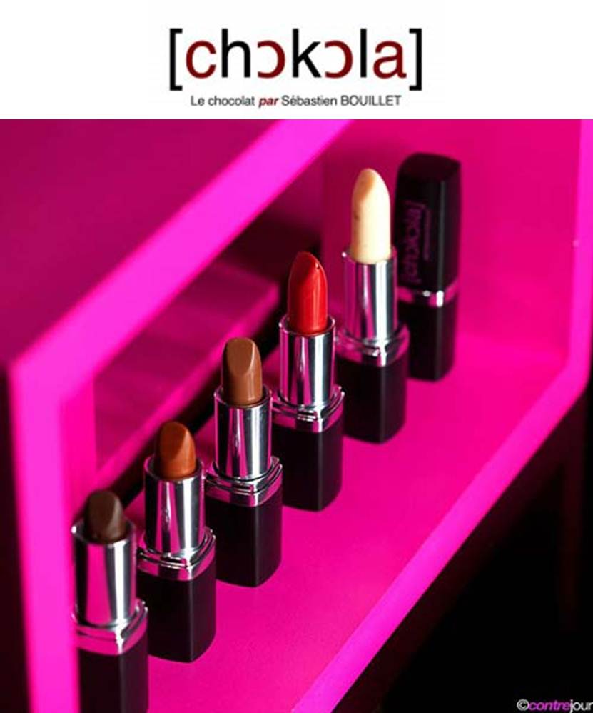 Rouge à Lèvre de chocolat